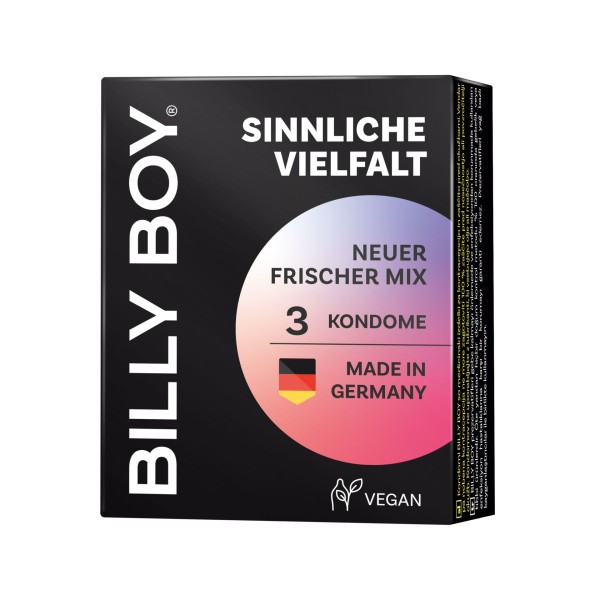 BILLY BOY - Sinnliche Vielfalt - 3 Kondome