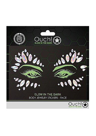 Ouch! - Body Jewelery Stickers - Face