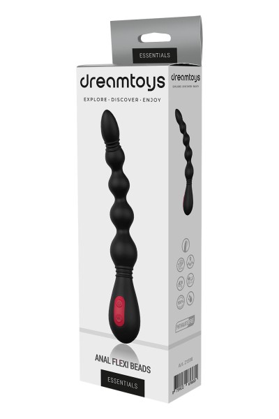 Anal Flexi Beads mit Vibration