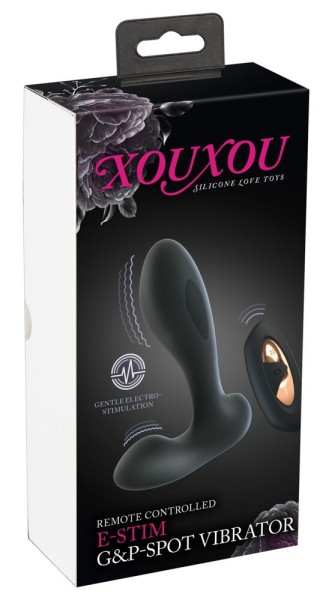 E-Stim G & P Spot Vibrator mit Fernbedienung