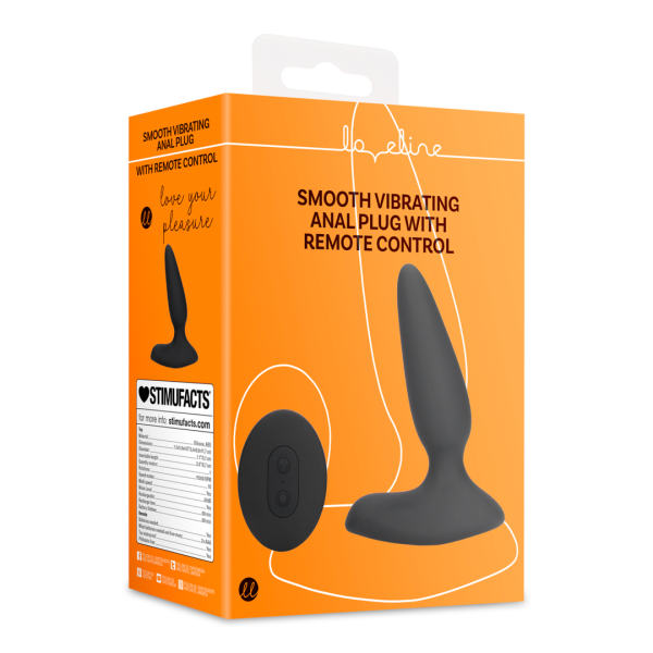 loveline - Smooth Vibrating Anal Plug with Remote Control