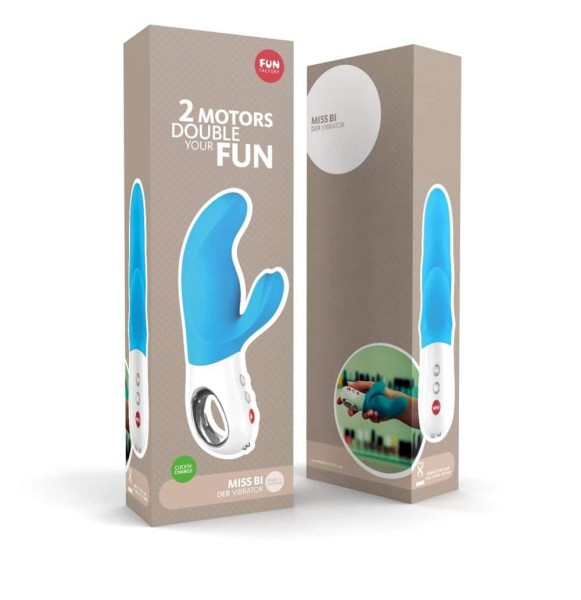 Fun Factory - DeLuxe Vibes - Miss Bi - Rabbit Vibrator