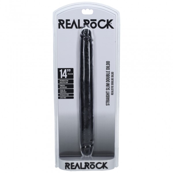 Real Rock - Slim Double Ended Dong 14" / 35,6 cm