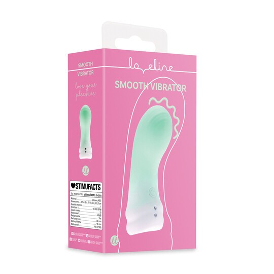 Smooth Finger Vibrator - Misty Green