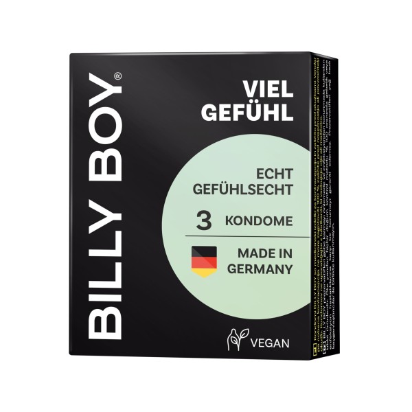 Billy Boy - Viel Gefühl - 3 Kondome