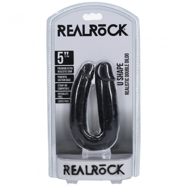 Real Rock - U Shaped Double Dildo 5" / 12,7 cm