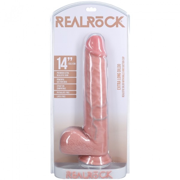 Real Rock - Extra Large Straight with Balls 14" / 35,5 cm