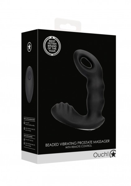 Ouch! - Ribbed Vibrating Prostate Massager