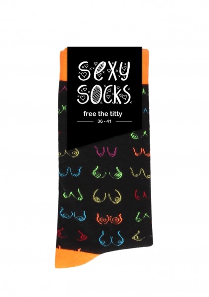 Sexy Socks - Free the Titty