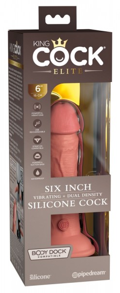 6“ Silicone Cock