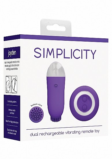 Jayden - Dual Rechargeable Vibrating Remote Toy