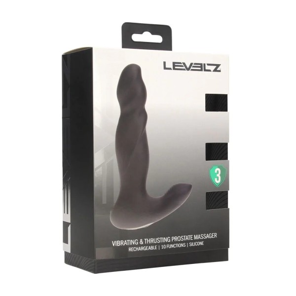 Vibrating and Thrusting Silicone Prostate Massager - mit Stoßfunktion
