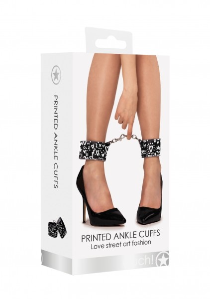 Printed Ankle Cuffs - Love Street Art Fasion