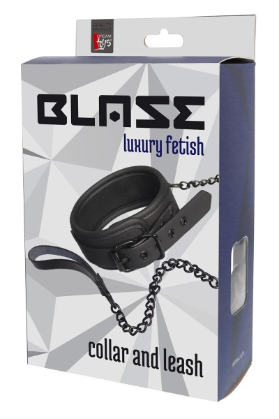 Blaze - Collar and Leash Black