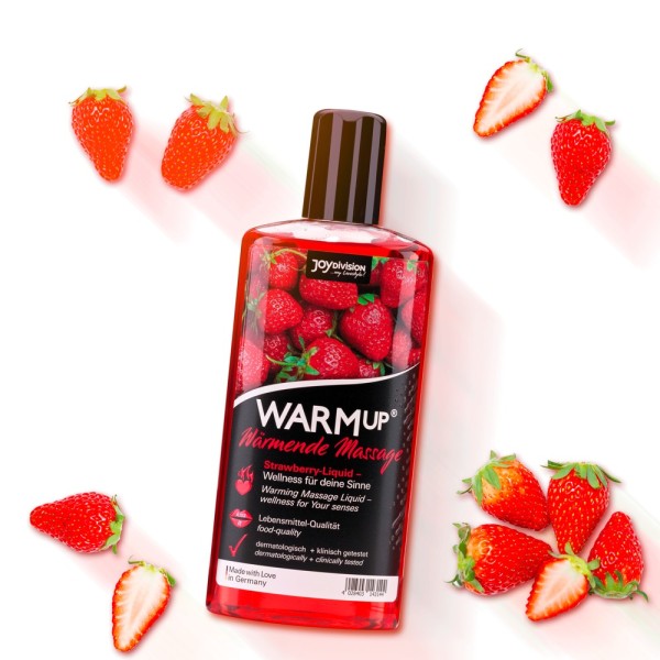 WarmUp - Massageliquid mit Wärmeeffekt - Erdbeere