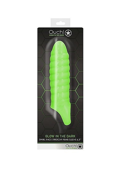 Ouch! - Swirl Thick Stretchy Penis Sleeve