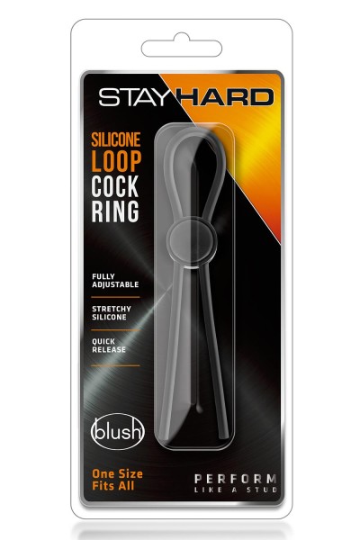 Stay Hard - Silicone Loop Cock Ring