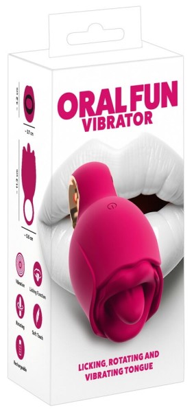 Oral Fun Vibrator - Licking and Vibrating Tongue