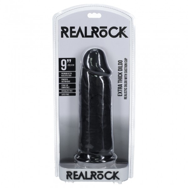 Real Rock - Extra Thick Straight without Balls 9" / 23 cm