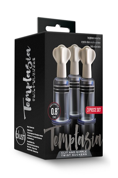 Temptasia - Clit And Nipple Twist Suckers