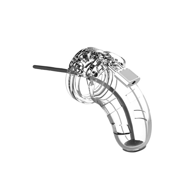 Model 15 Chastity Cage with Urethral Sounding - 3,5" - 9 cm