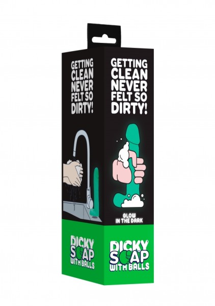 Dicky Soap With Balls - Glow In The Dark