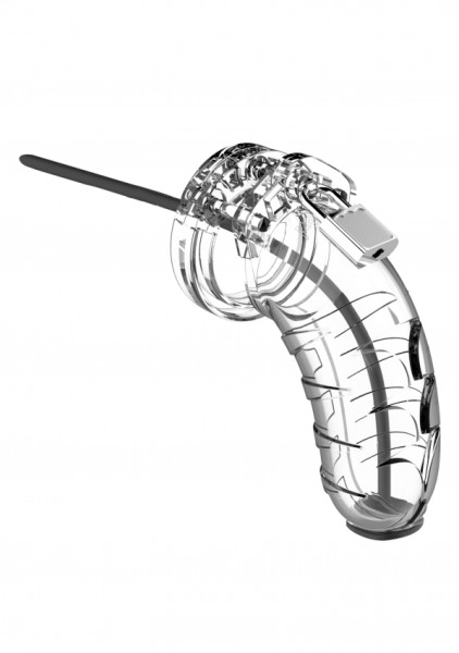 Model 16 - Chastity - 4.5" - Cock Cage with Dilator