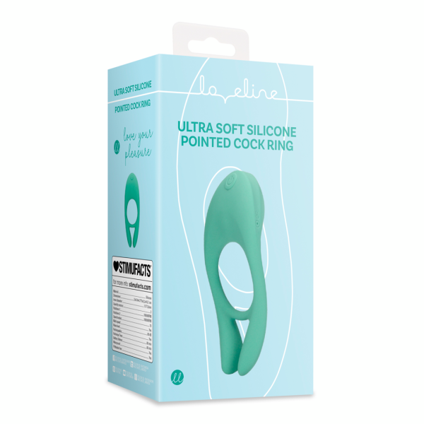 loveline - Ultra Soft Silicone Pointed Cock Ring