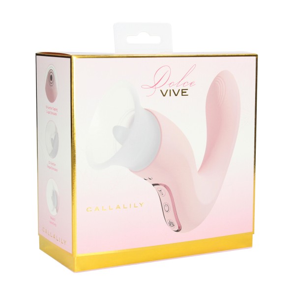 Calla Lily - Brust Vulva G-Spot Zungenstimulator