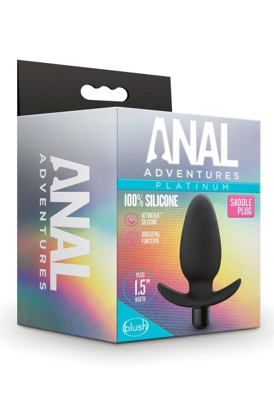 Anal Adventures - Platinum Saddle Plug