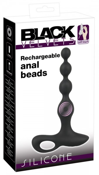 Rechargeable anal beads