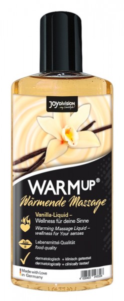 WarmUp - Massageliquid mit Wärmeeffekt - Vanille