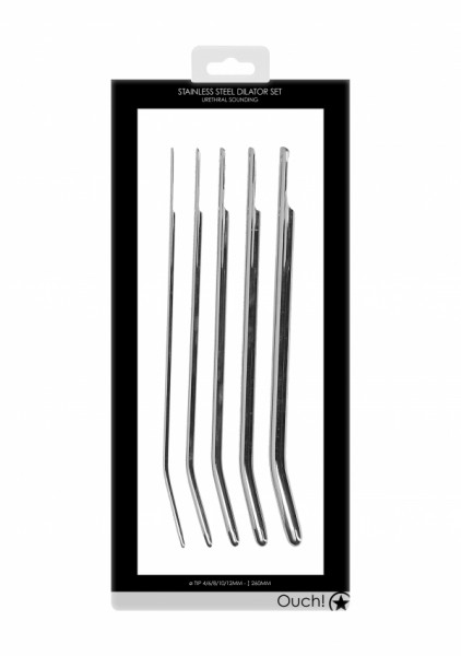 Urethral Sounding - Stainless Steel Dilator Set