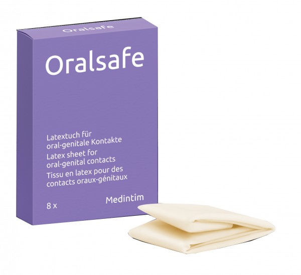 OralSafe - Latextücher mit Aroma