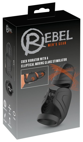 Masturbator mit beweglichem Eichel-Stimulator