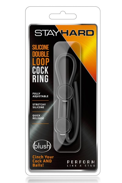 Stay Hard - Double Loop Cock Ring