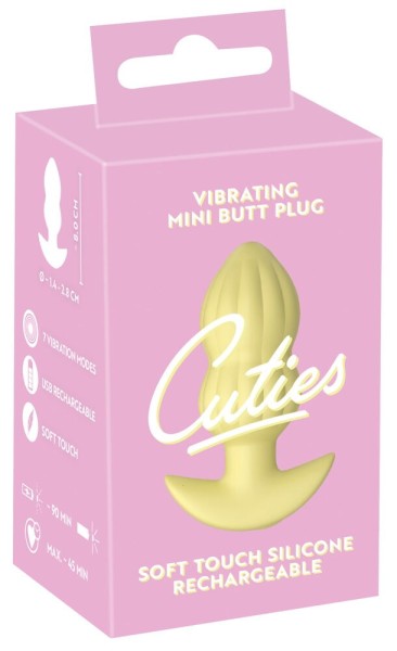 Vibrating Mini Butt Plug