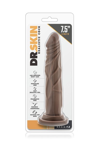 Realistic Cock 7.5 Chocolate