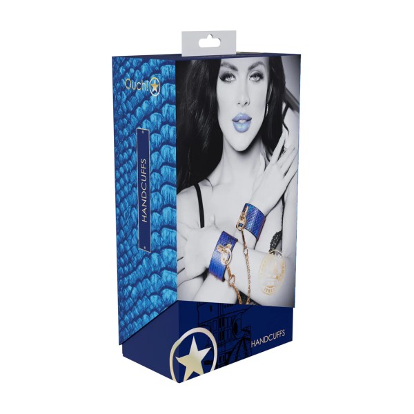 Florence Collection - Handcuffs - Blue