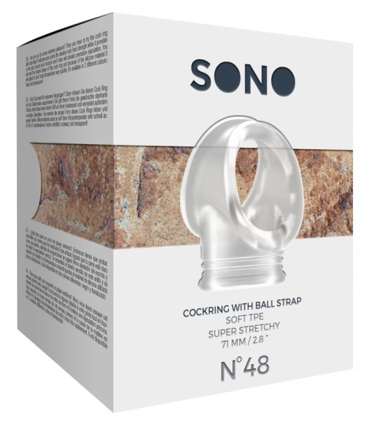 SONO - No. 48 - Cockring with Ball Strap