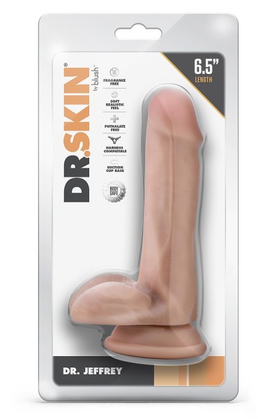 Dr. Jeffrey 6.5 Inch Dildo With Balls