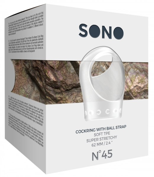 SONO - No. 45 - Cockring with Ball Strap