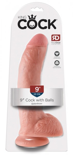 9&quot; Cock with Balls