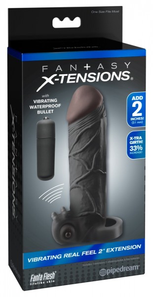 Vibrating Real Feel 2“ Extension