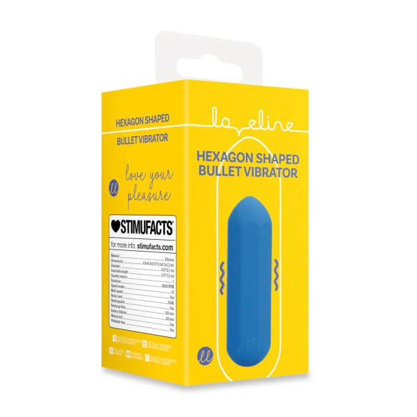 loveline - Hexagon Shaped Bullet Vibrator
