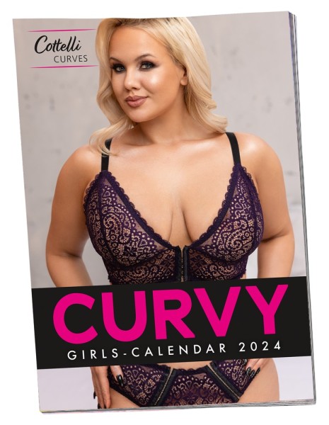 Pin-up Soft-Kalender - Curvy Girls 2024