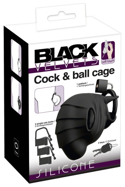 Cock & ball cage - abschließbar