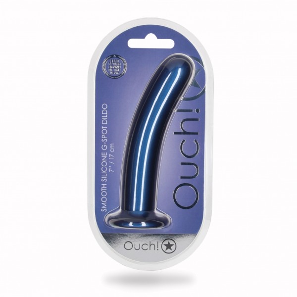 Ouch! - Smooth G-Spot Dildo - 7'' / 17 cm