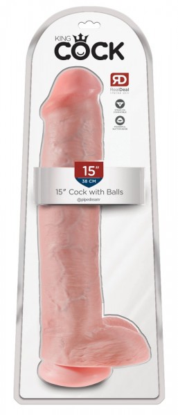 Cock with Balls 15&quot;