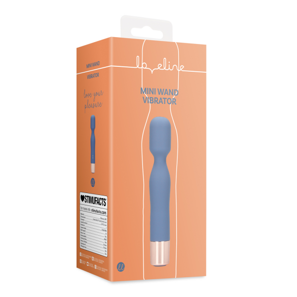 loveline - Mini Wand VIbrator - Blue Horizon